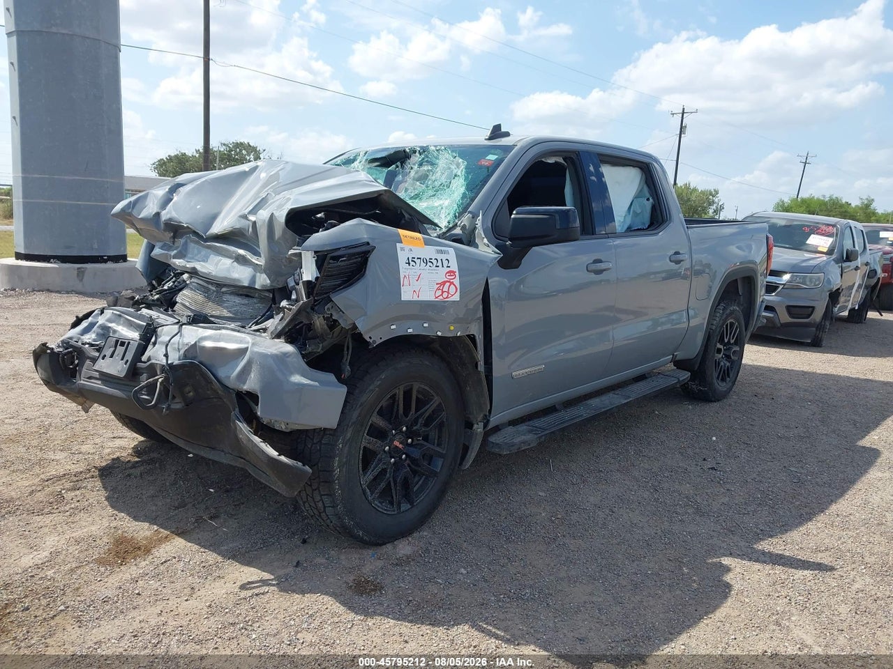 2024 GMC SIERRA 1500 2WD  SHORT BOX ELEVATION · 2/12