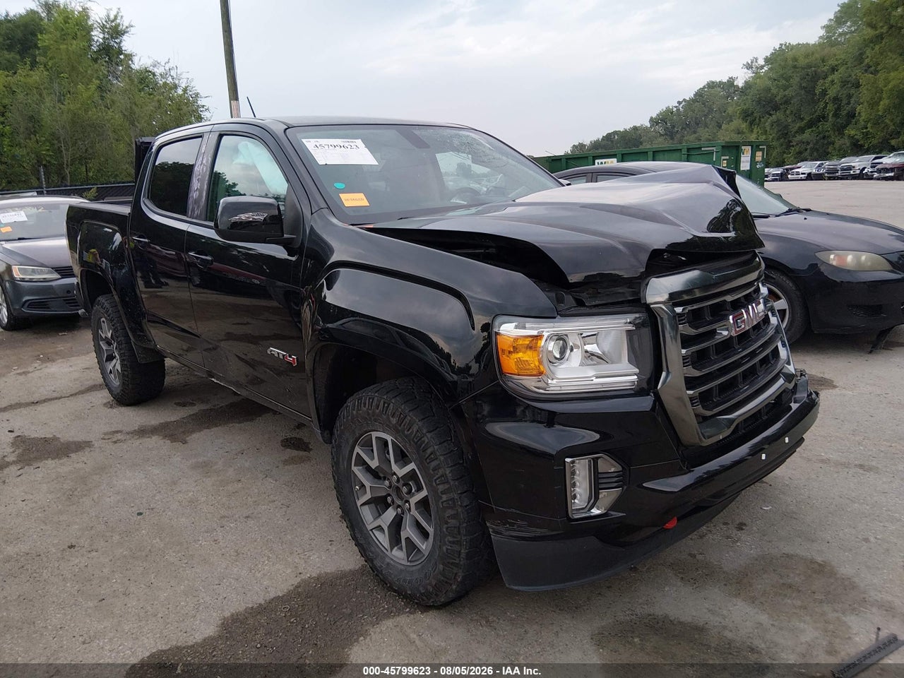 1GTG6FEN2N1****** · 2022 GMC CANYON 4WD  SHORT BOX AT4 - LEATHER