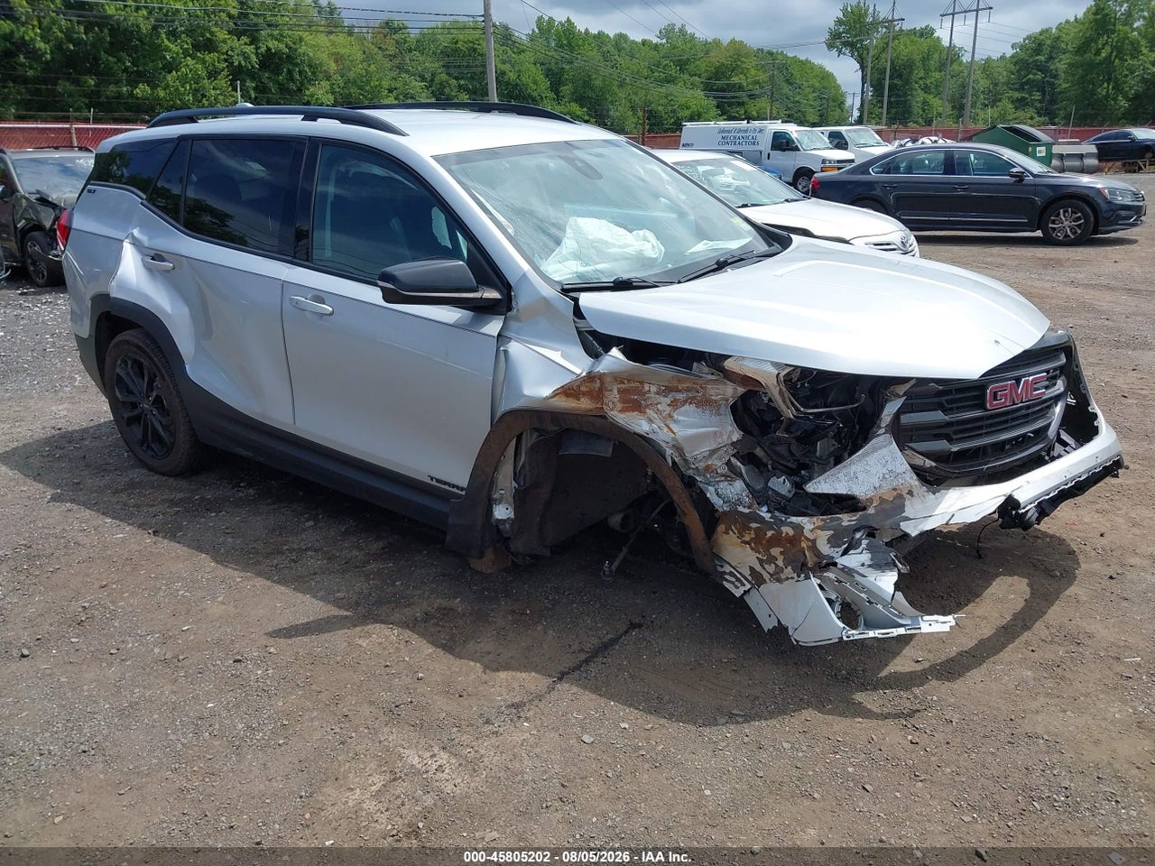 2021 GMC TERRAIN AWD SLT · 1/12