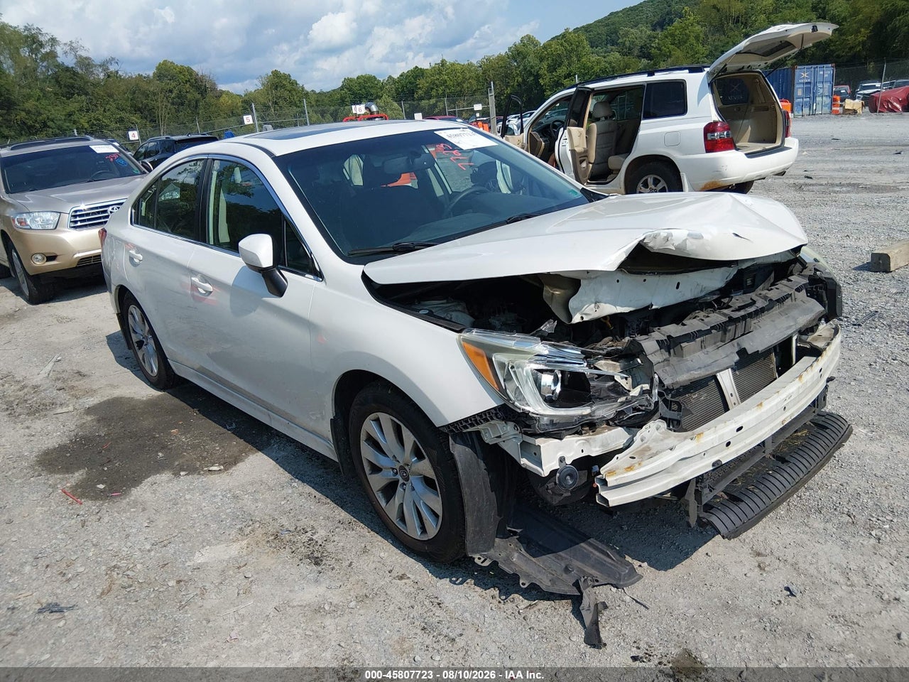 4S3BNAD61F3****** · 2015 SUBARU LEGACY 2.5I PREMIUM