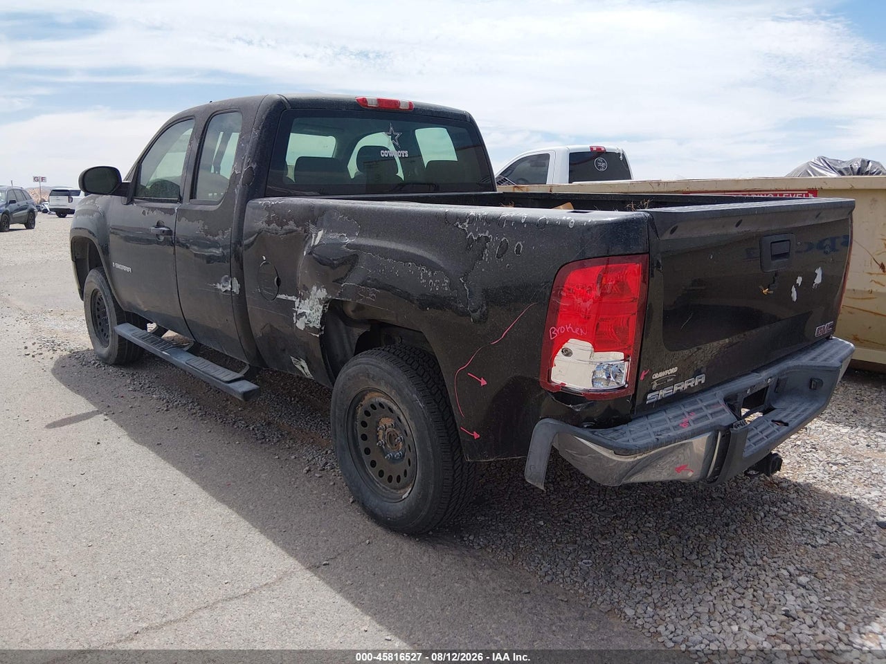 2008 GMC SIERRA 1500 WORK TRUCK · 3/12