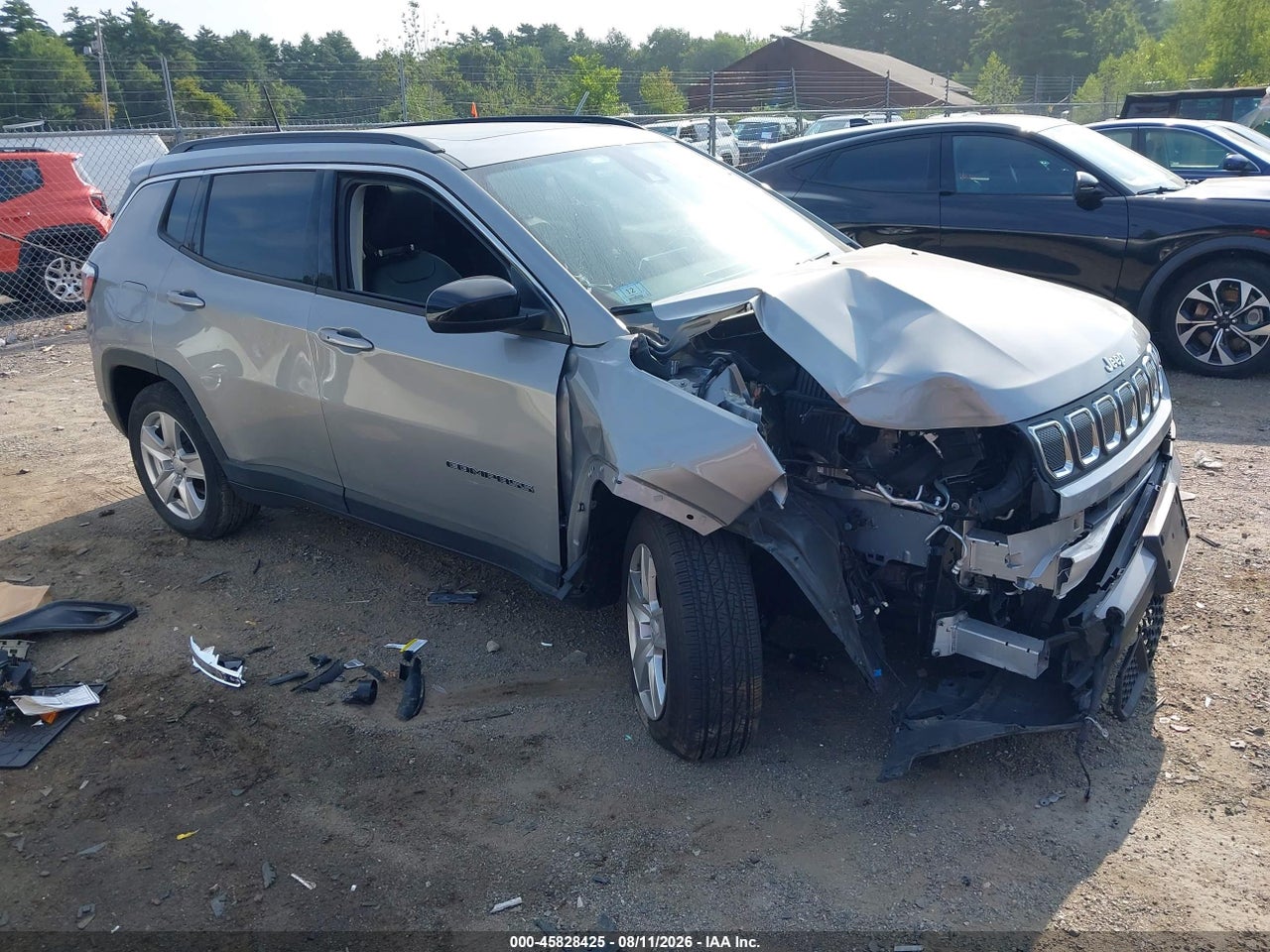 3C4NJDBB1NT****** · 2022 JEEP COMPASS LATITUDE 4X4