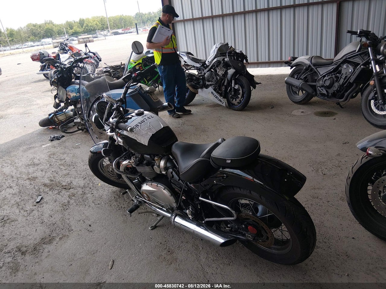 2018 TRIUMPH MOTORCYCLE BONNEVILLE SPEEDMASTER · 3/12