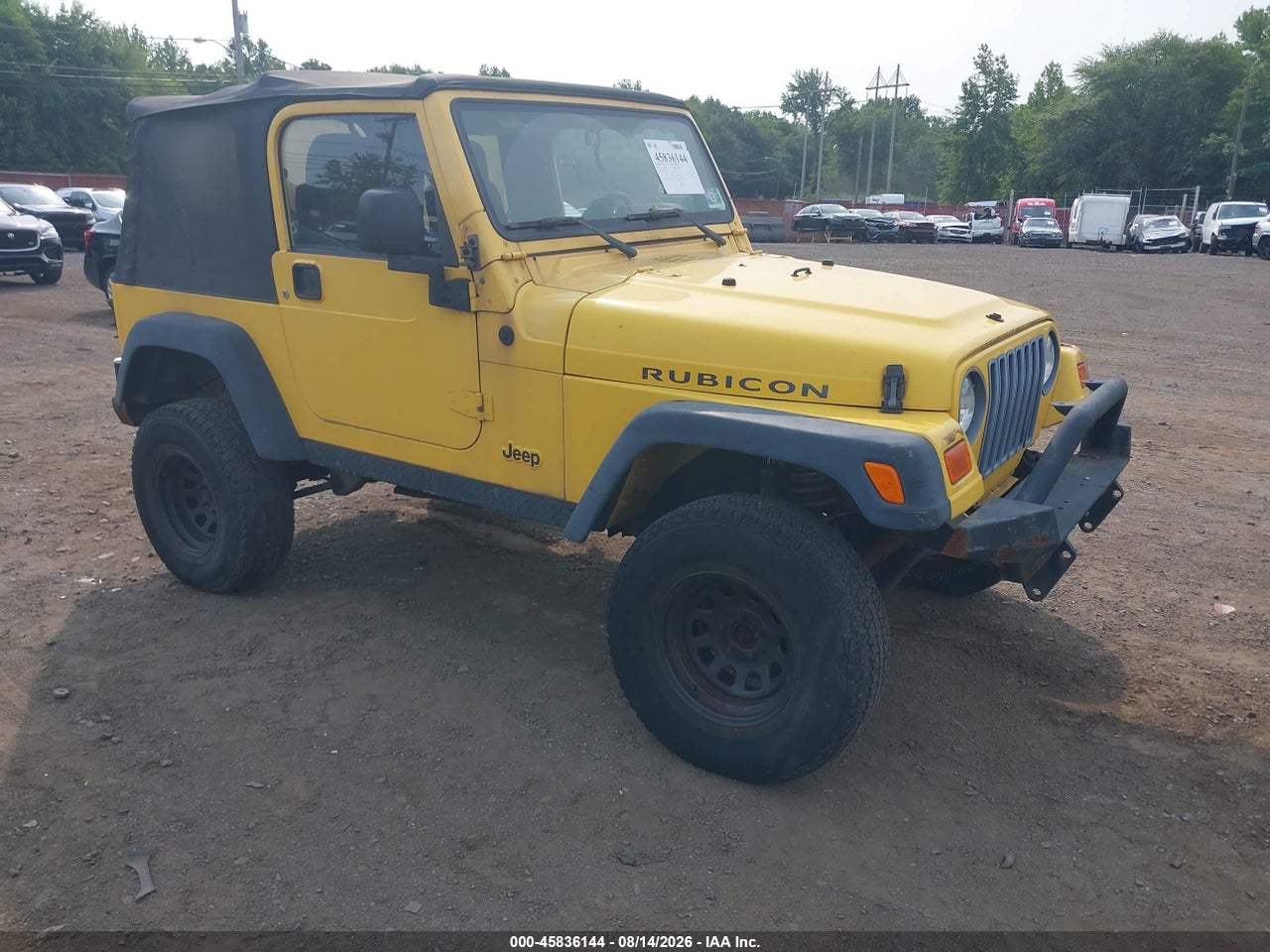 2004 JEEP WRANGLER RUBICON
