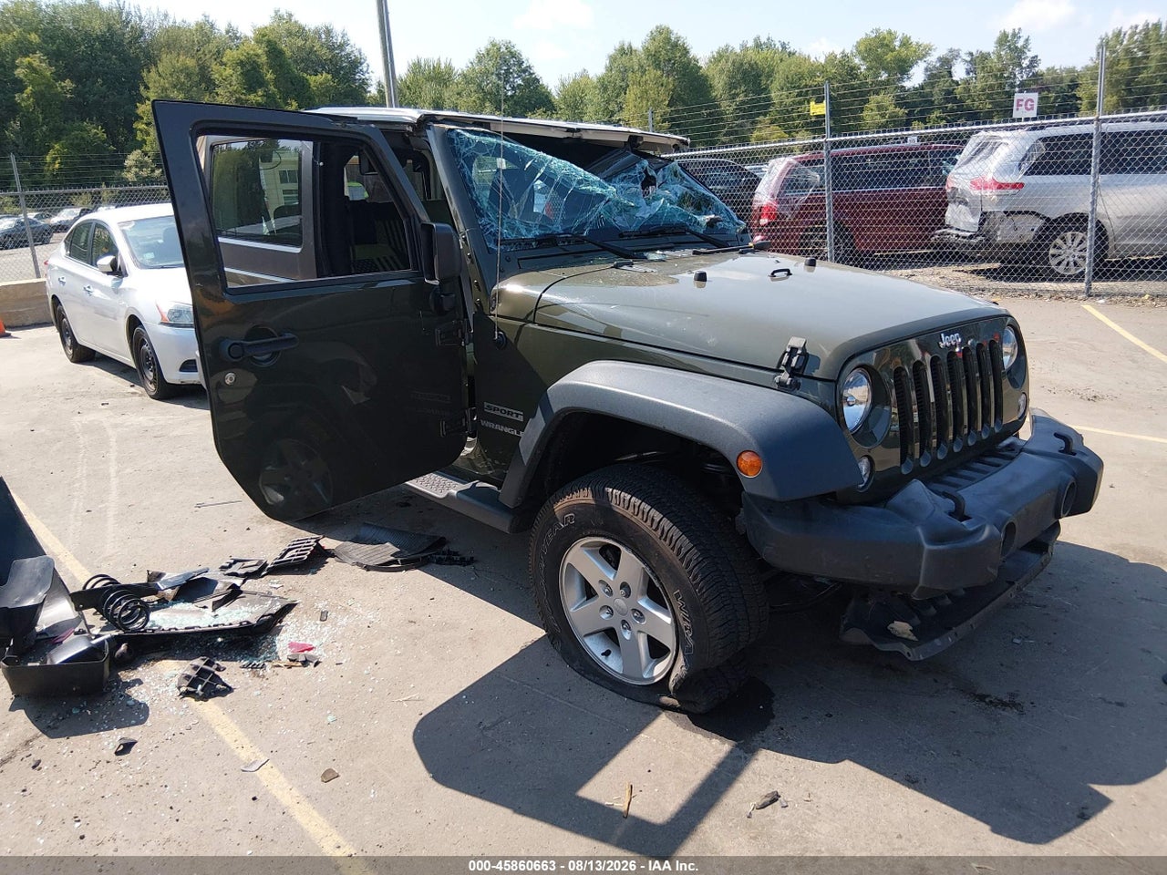1C4GJWAG3FL****** · 2015 JEEP WRANGLER SPORT