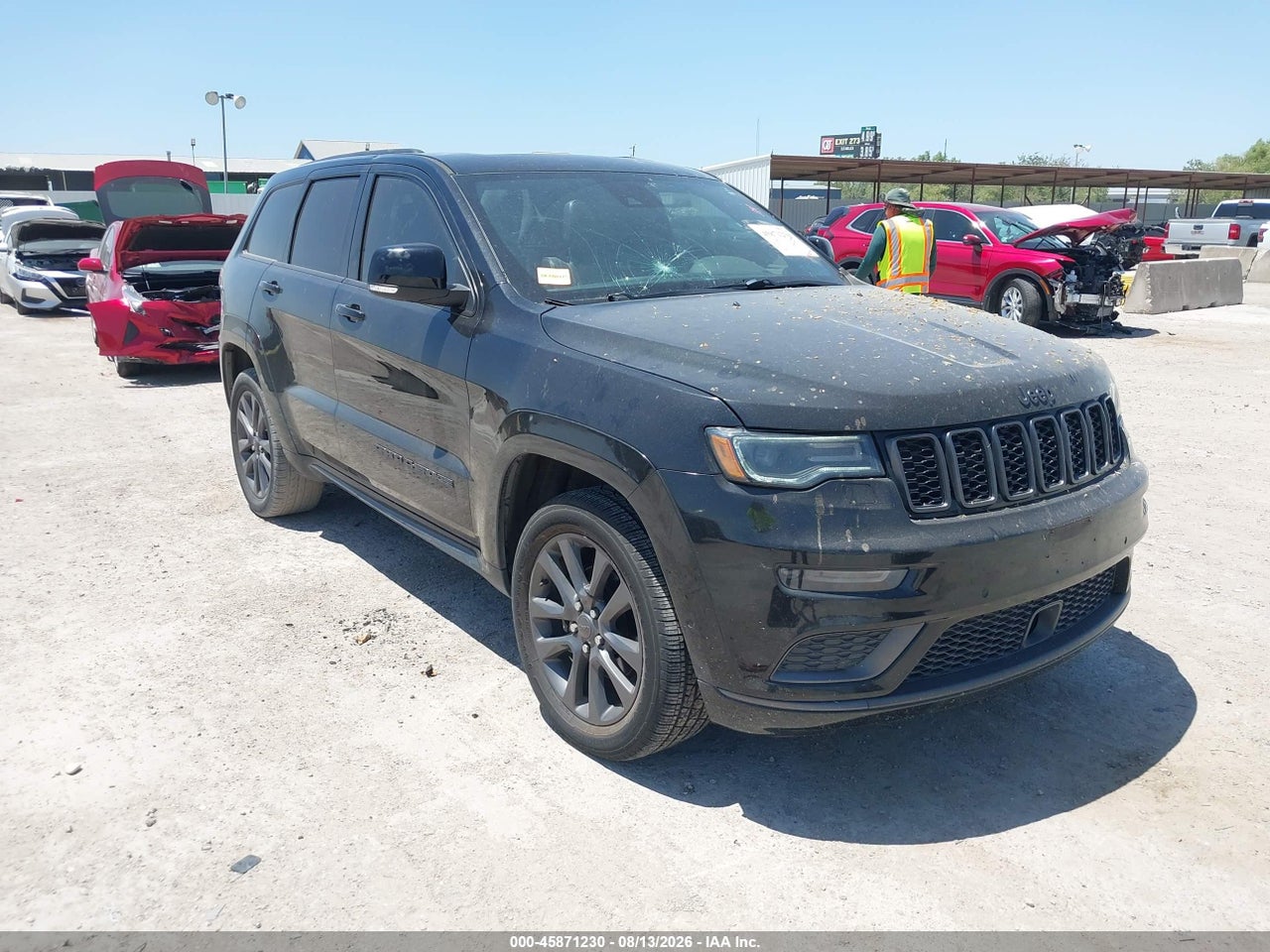 1C4RJFCG7JC****** · 2018 JEEP GRAND CHEROKEE HIGH ALTITUDE 4X4