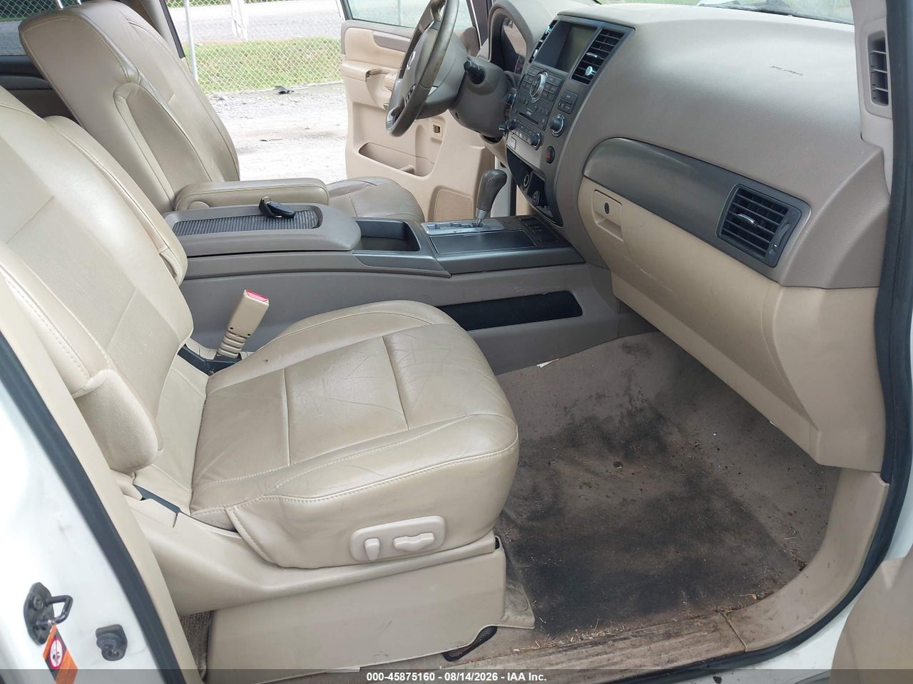 2008 NISSAN ARMADA SE · 5/12