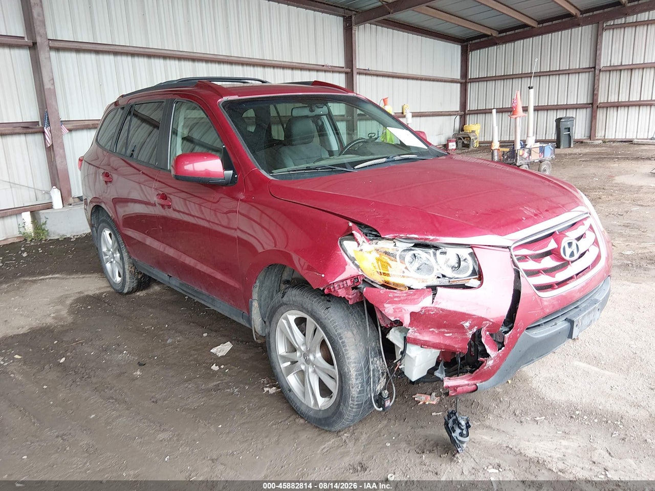 5XYZHDAG9BG****** · 2011 HYUNDAI SANTA FE SE