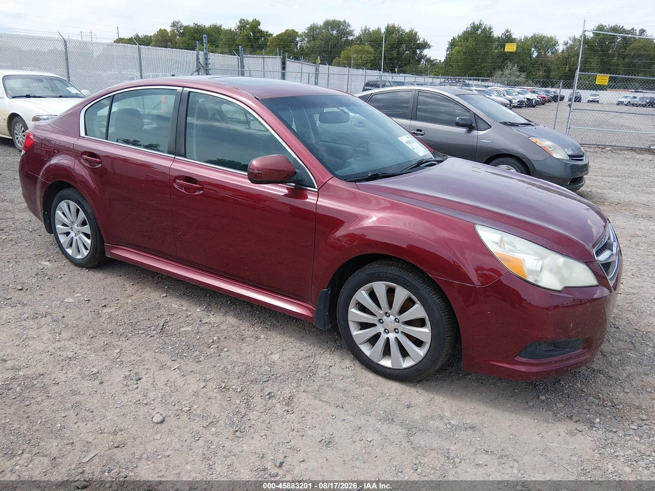 4S3BMBK63B3****** · 2011 SUBARU LEGACY 2.5I LIMITED