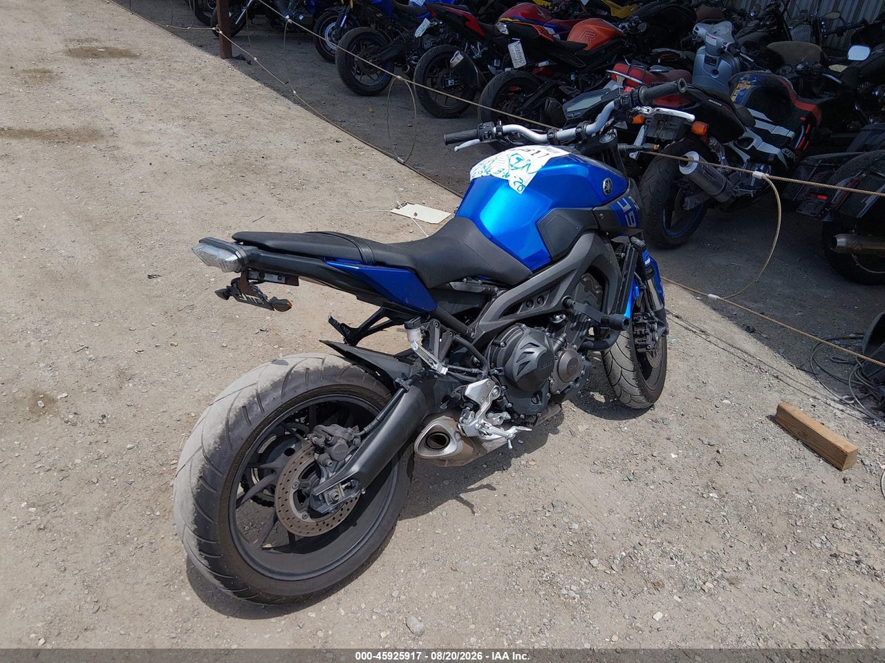 2016 YAMAHA FZ09 C · 4/12
