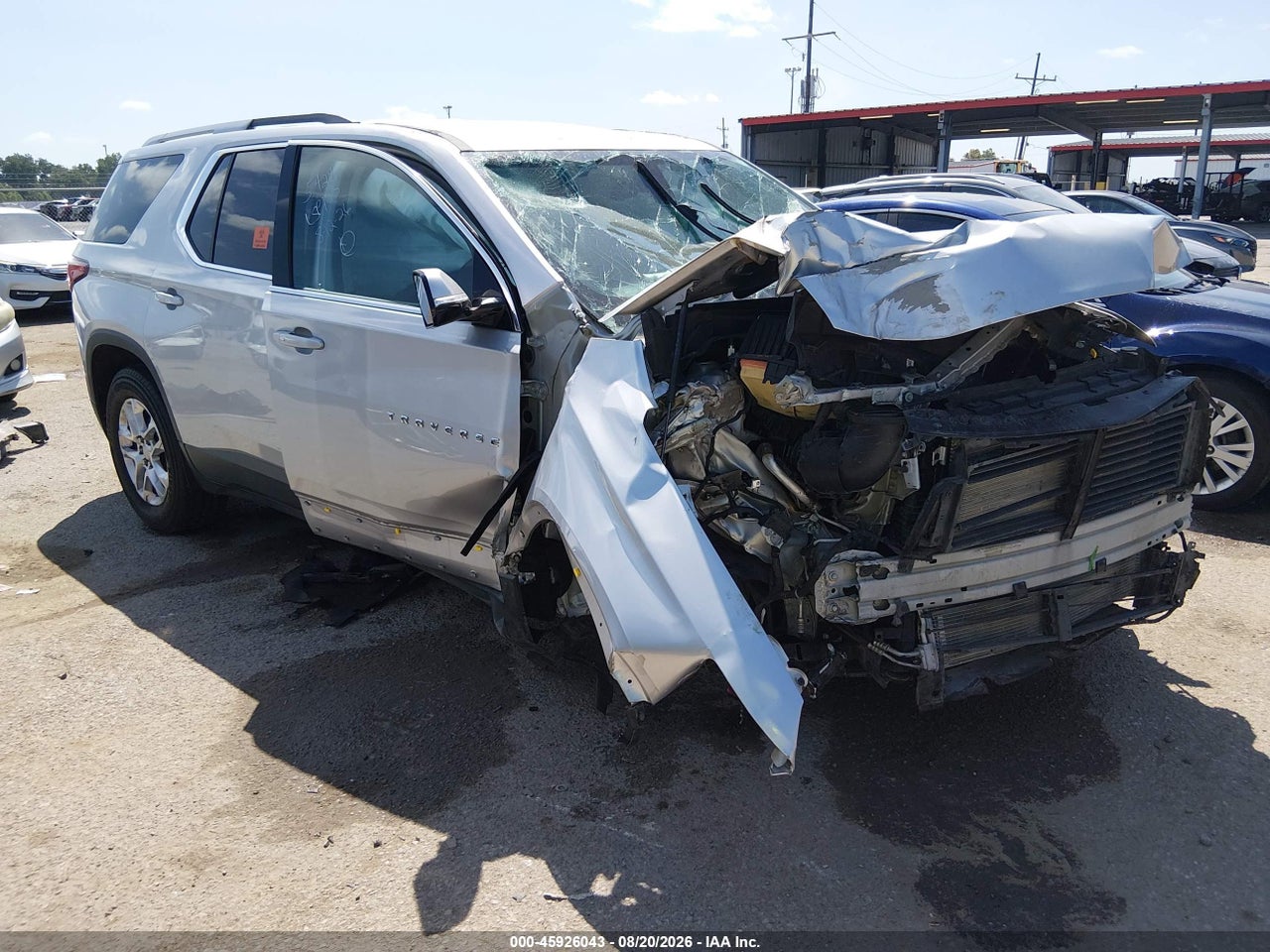 1GNERGKW0JJ****** · 2018 CHEVROLET TRAVERSE LT CLOTH