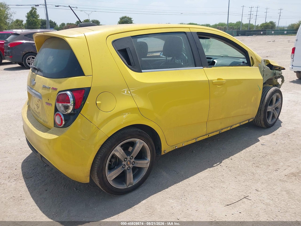 2016 CHEVROLET SONIC RS AUTO · 4/12