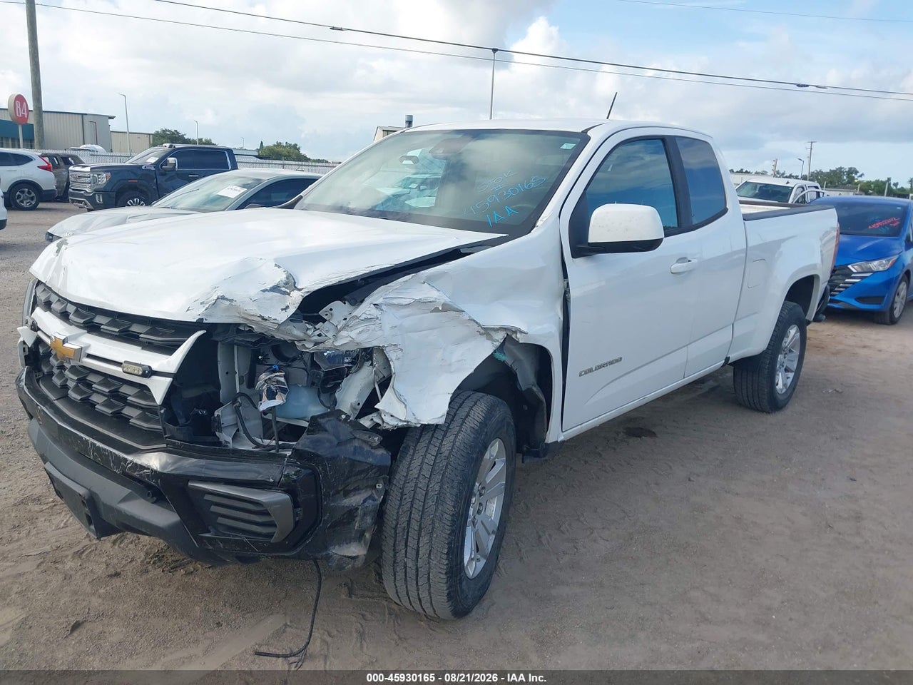 2021 CHEVROLET COLORADO 2WD  LONG BOX LT · 2/12