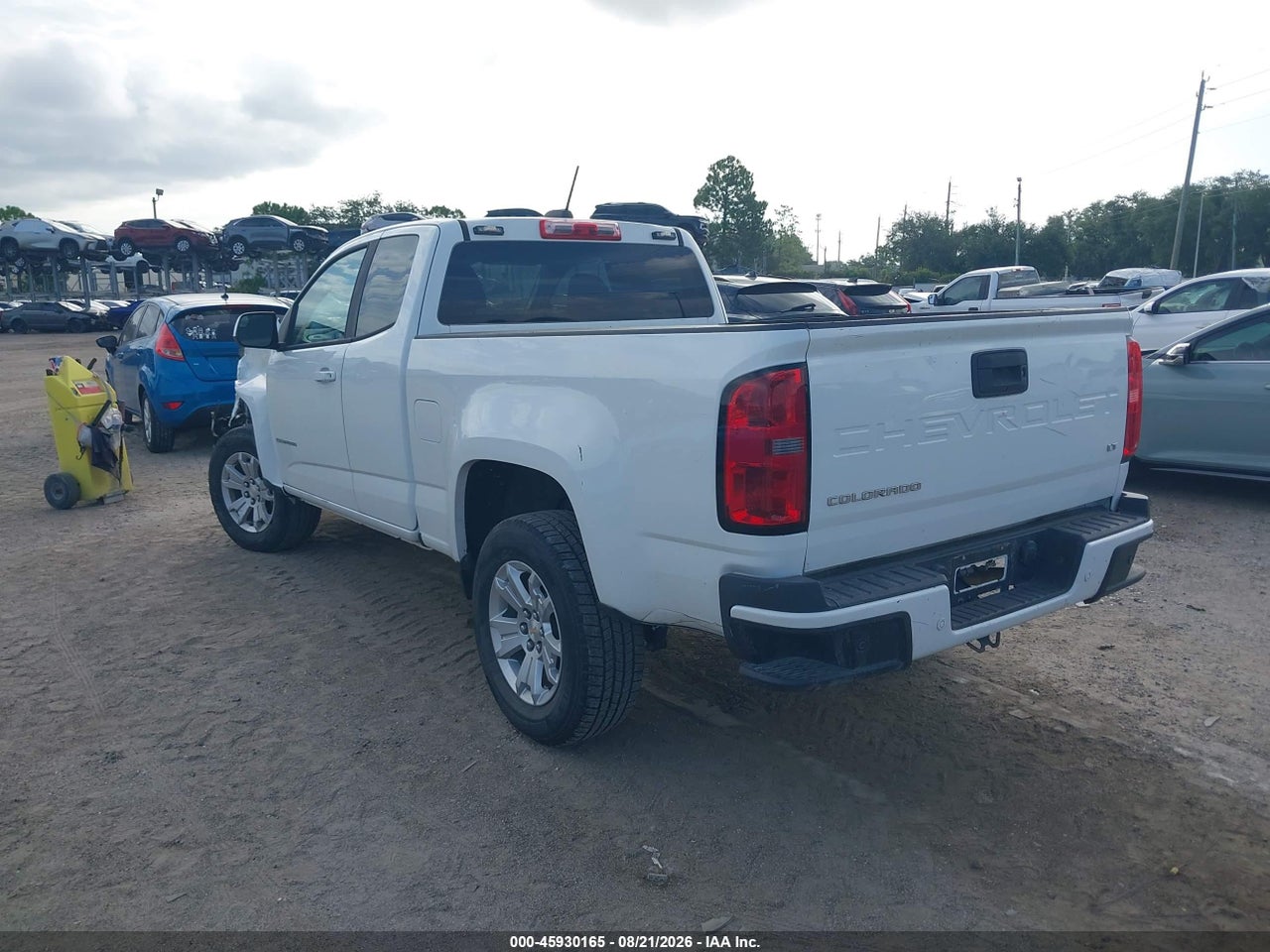 2021 CHEVROLET COLORADO 2WD  LONG BOX LT · 3/12
