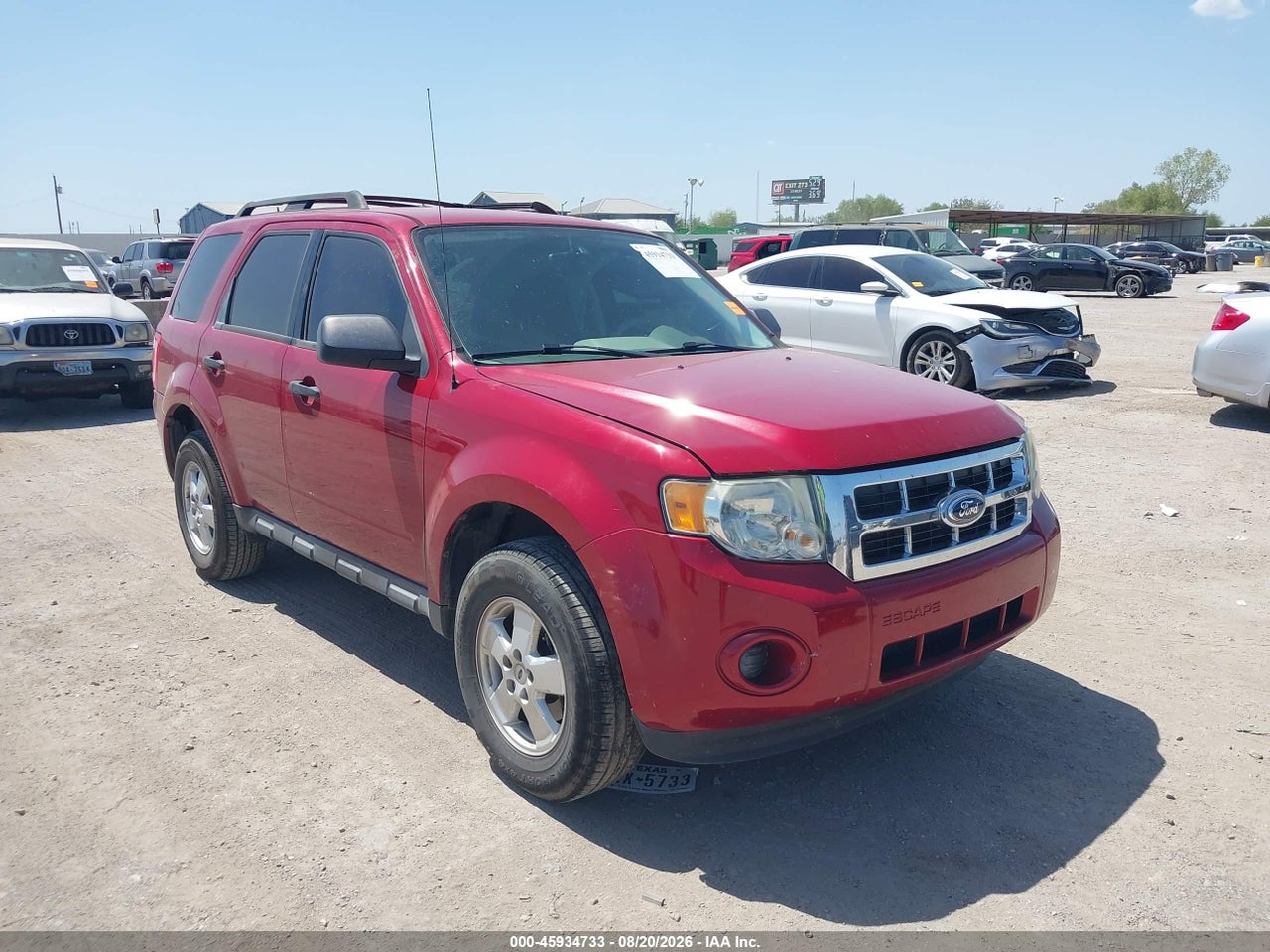 1FMCU0C73B****** · 2011 FORD ESCAPE XLS