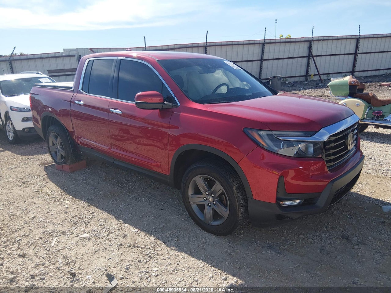 5FPYK3F73MB****** · 2021 HONDA RIDGELINE RTL-E