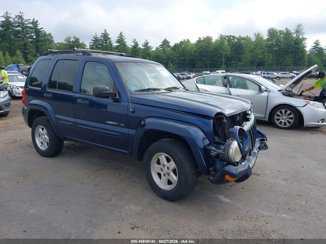 1J4GL58K42W****** · 2002 JEEP LIBERTY LIMITED EDITION