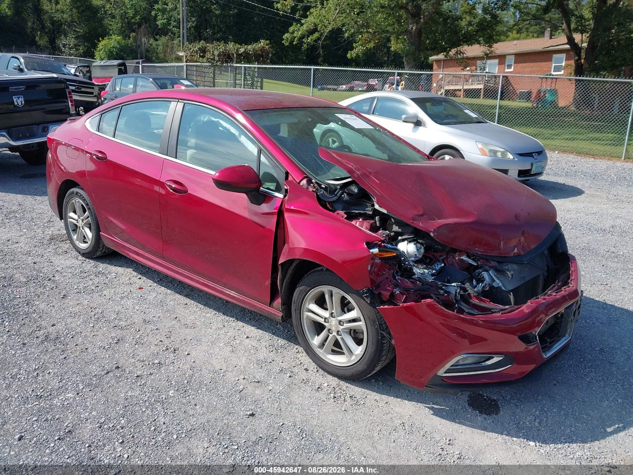 1G1BE5SM6J7****** · 2018 CHEVROLET CRUZE LT AUTO