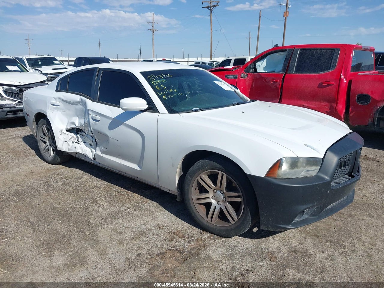 2C3CDXAT6DH****** · 2013 DODGE CHARGER POLICE