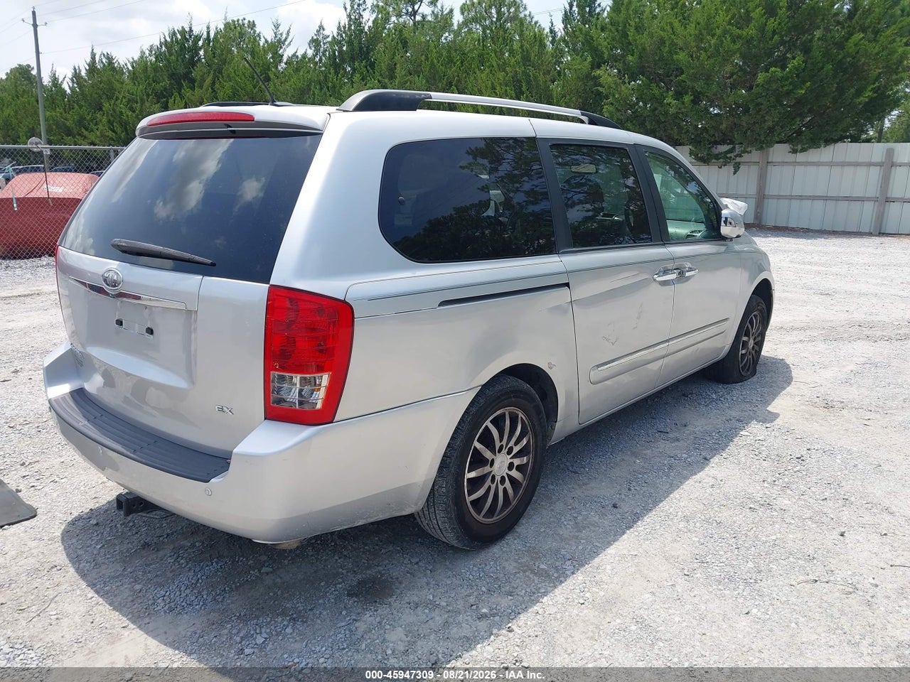 2012 KIA SEDONA EX · 4/12