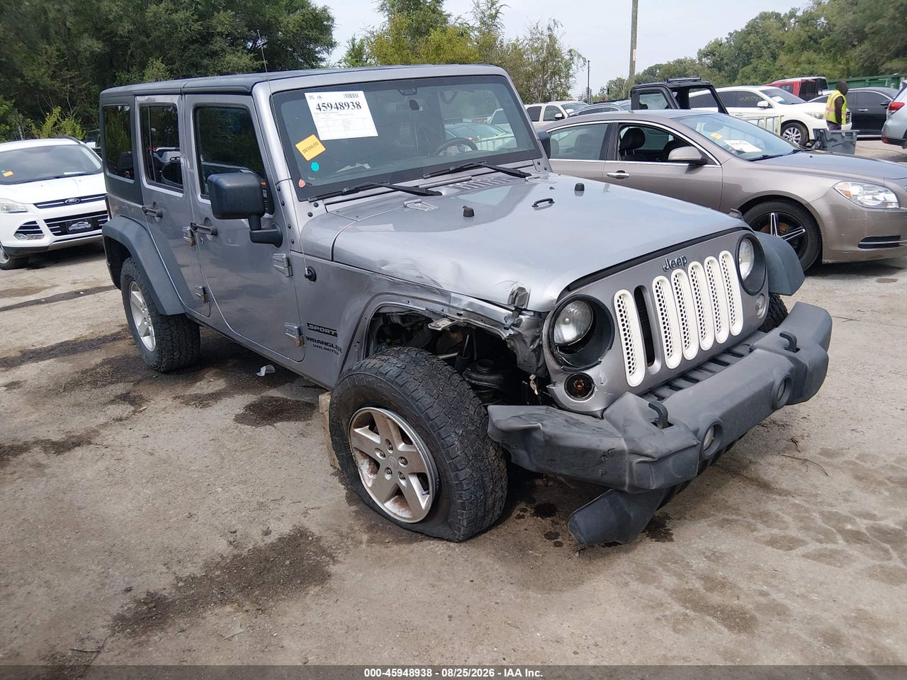 1C4BJWDG4GL****** · 2016 JEEP WRANGLER UNLIMITED SPORT
