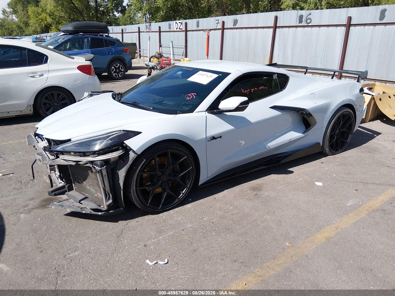 2020 CHEVROLET CORVETTE STINGRAY RWD  3LT · 2/12
