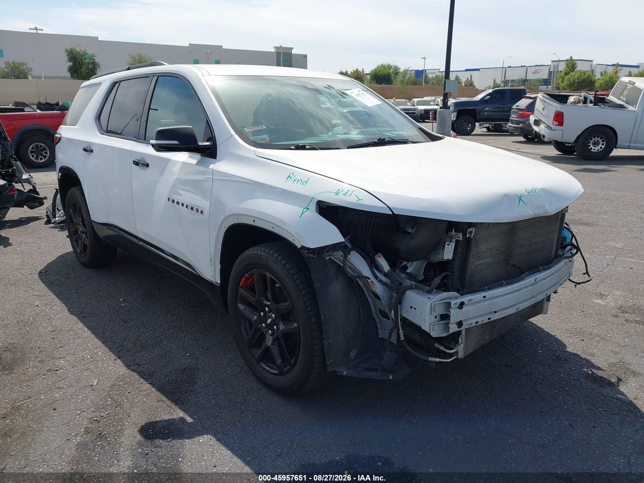 1GNEVKKW0KJ****** · 2019 CHEVROLET TRAVERSE PREMIER