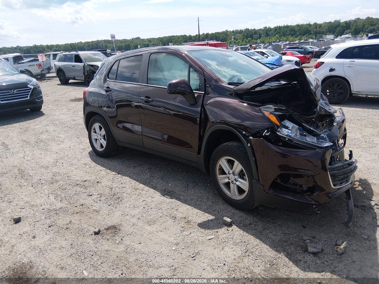 KL7CJNSB9MB****** · 2021 CHEVROLET TRAX AWD LS
