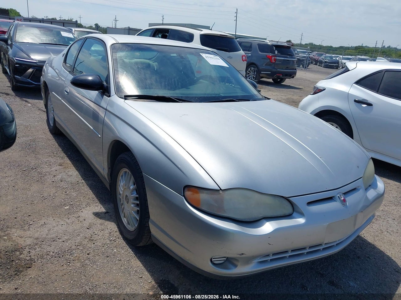 2G1WW12E519****** · 2001 CHEVROLET MONTE CARLO LS