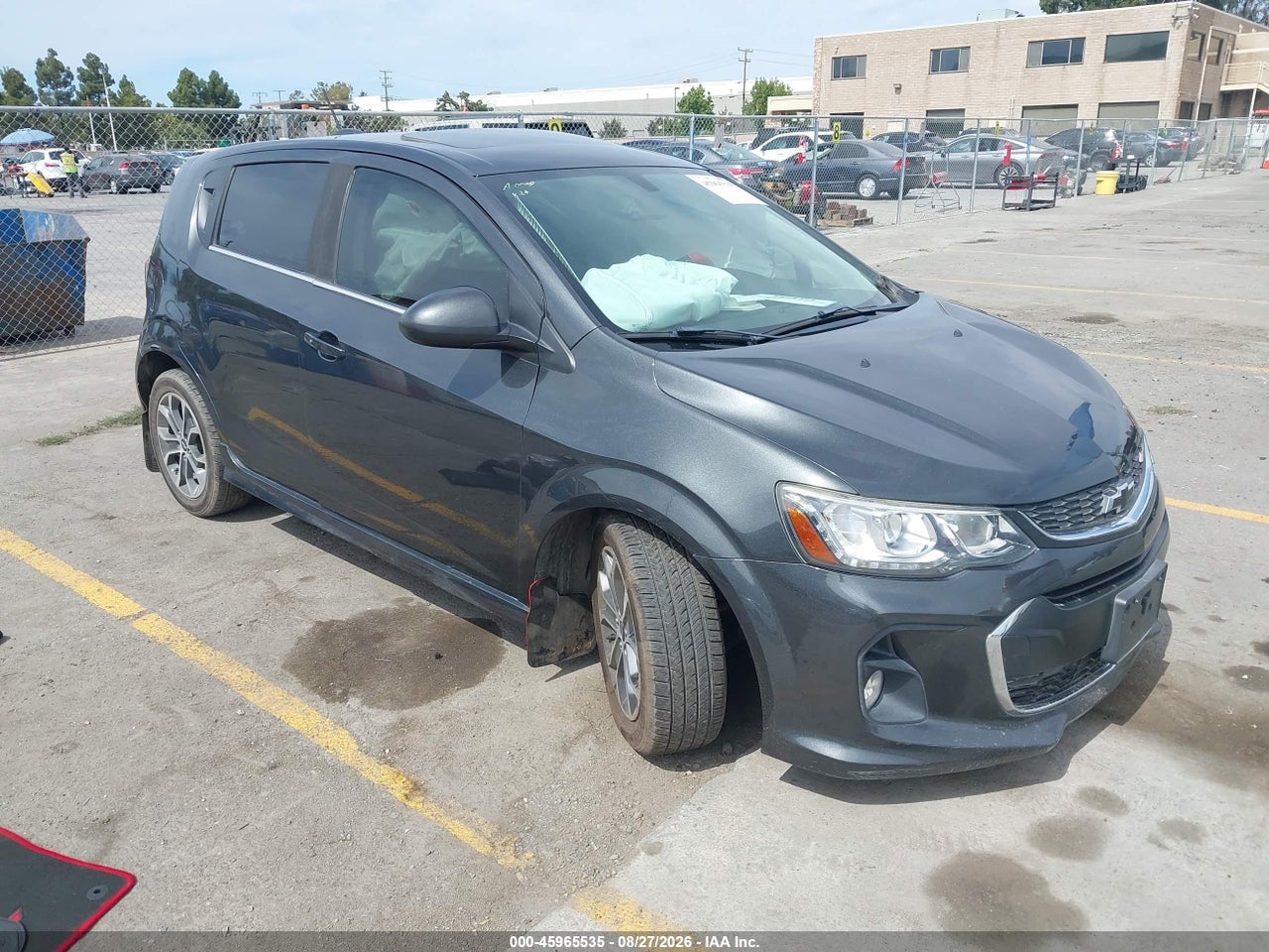 1G1JD6SB4J4****** · 2018 CHEVROLET SONIC LT AUTO
