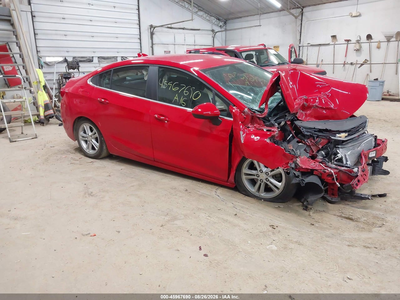 1G1BE5SM5G7****** · 2016 CHEVROLET CRUZE LT AUTO