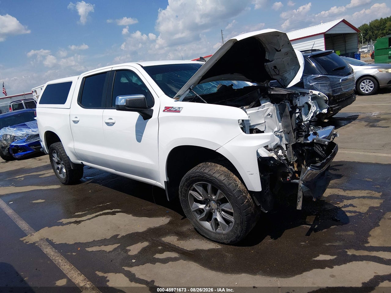 2021 CHEVROLET SILVERADO 1500 4WD  SHORT BED LT