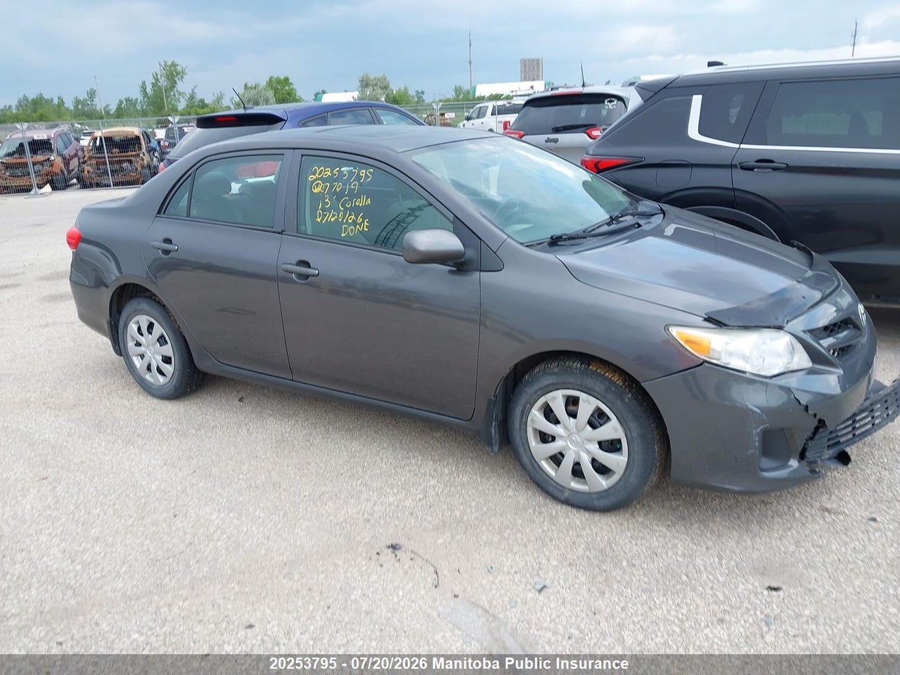 2013 TOYOTA COROLLA CE thumbnail 2