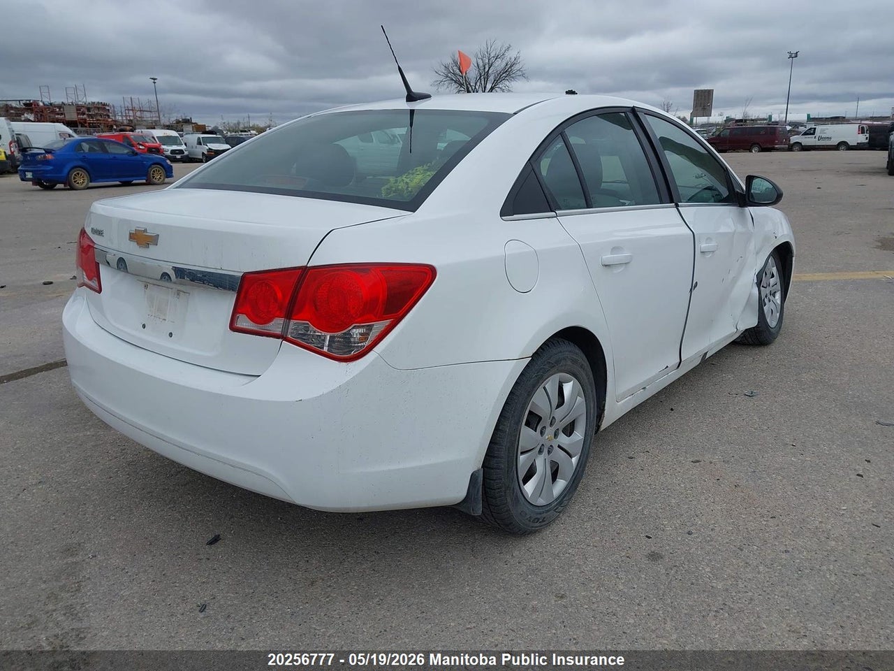 1G1PA5SH6B7276049 · 2011 CHEVROLET CRUZE LS · 4/12