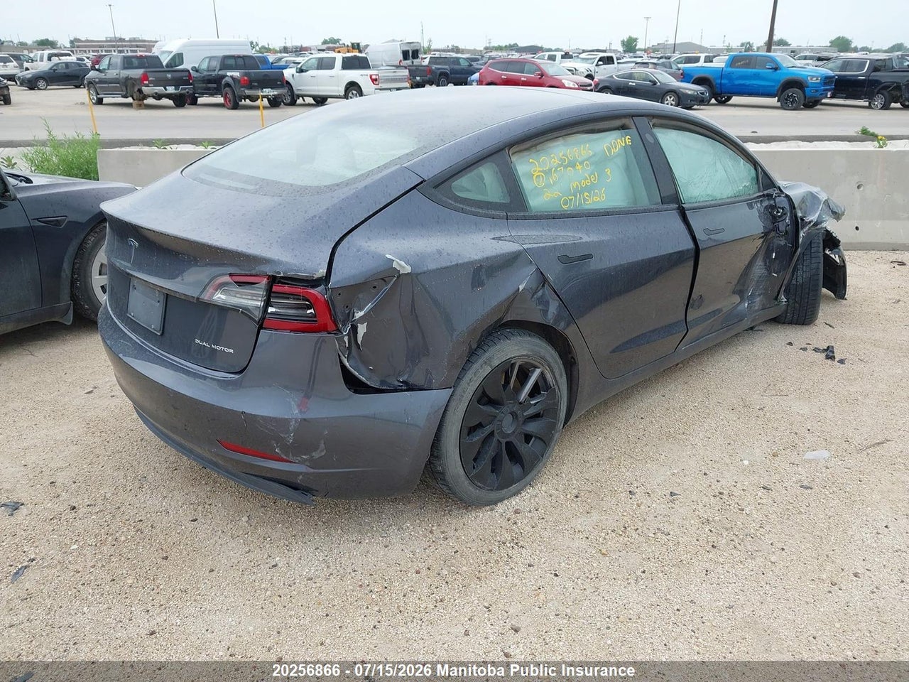 2022 TESLA MODEL 3 LONG RANGE 75D thumbnail 5