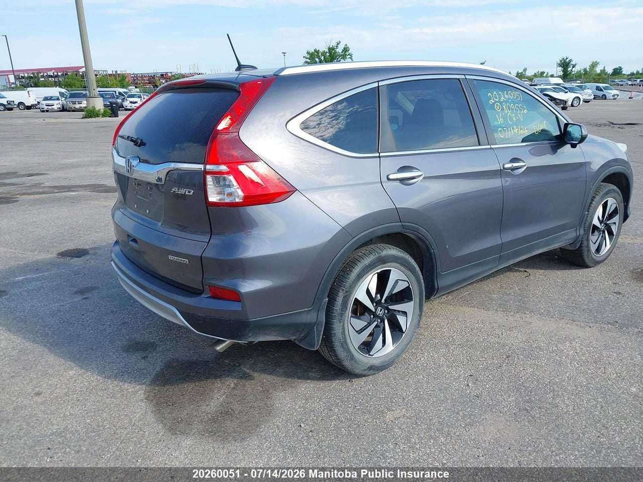 2016 HONDA CR-V TOURING thumbnail 5