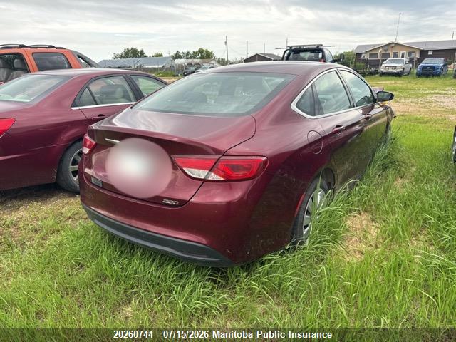 2015 CHRYSLER 200 LX thumbnail 4
