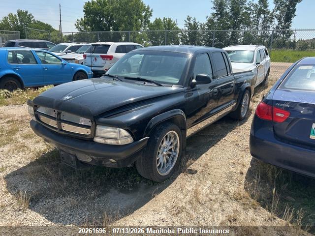2003 DODGE DAKOTA SPORT V8 QUAD CAB  thumbnail 3