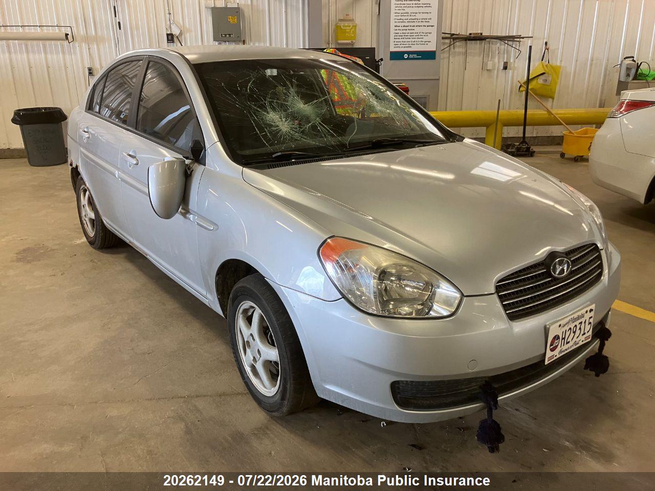 2009 HYUNDAI ACCENT L thumbnail 2