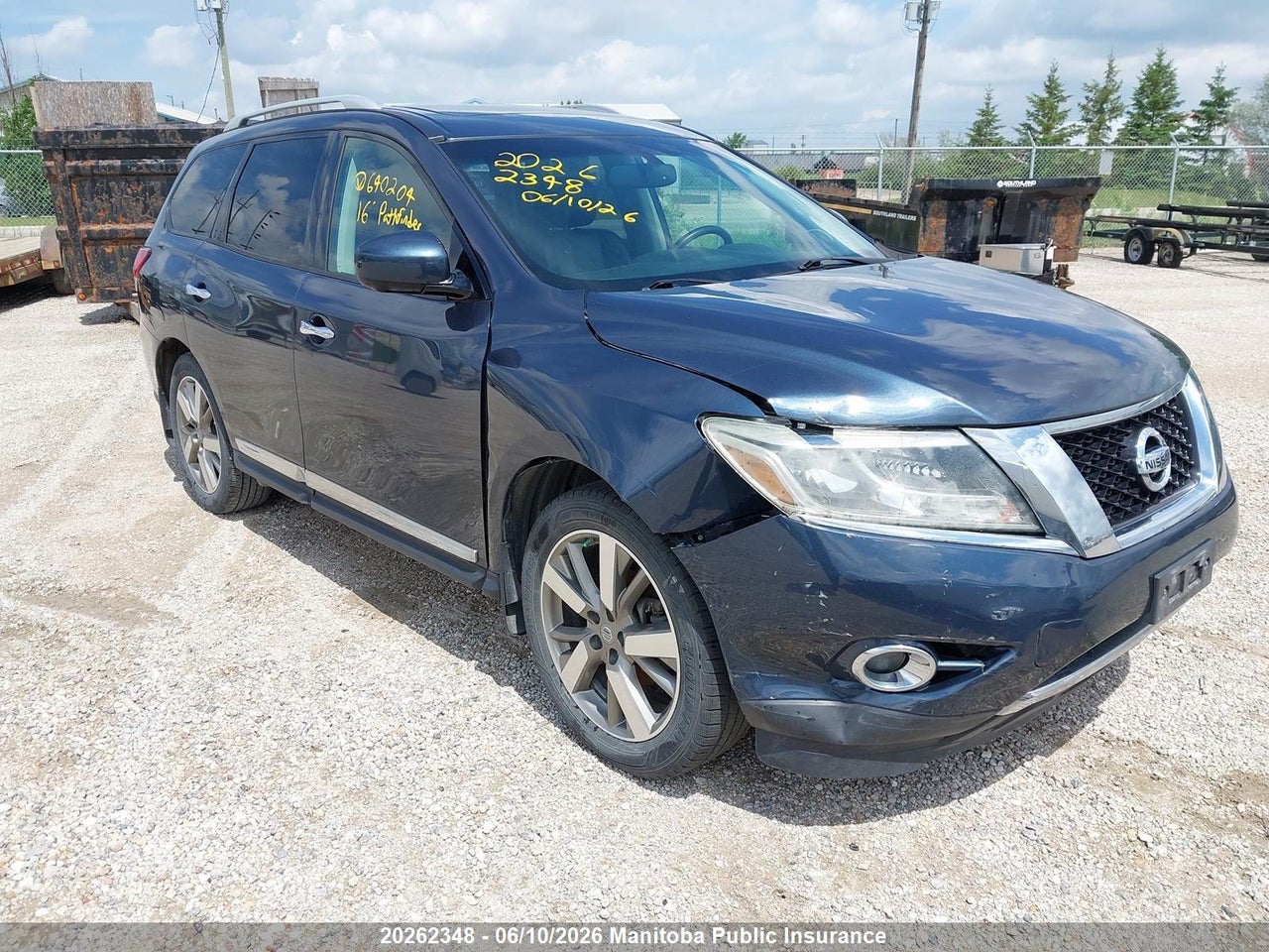 5N1AR2MM4GC640204 · 2016 NISSAN PATHFINDER PLATINUM · 6/12
