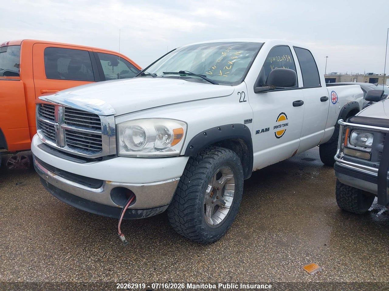 2008 DODGE RAM 1500 SLT QUAD CAB  thumbnail 3