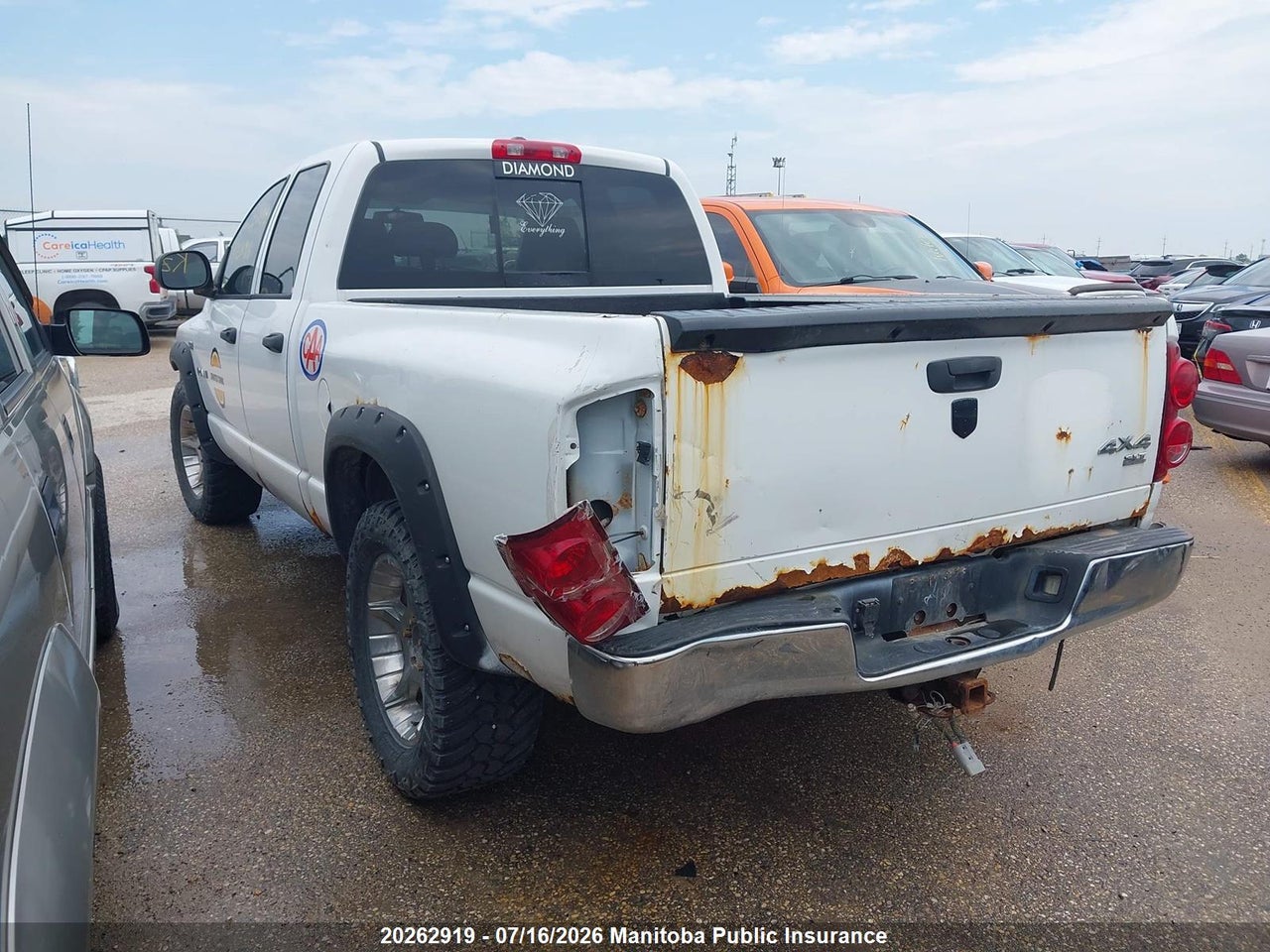 2008 DODGE RAM 1500 SLT QUAD CAB  thumbnail 4