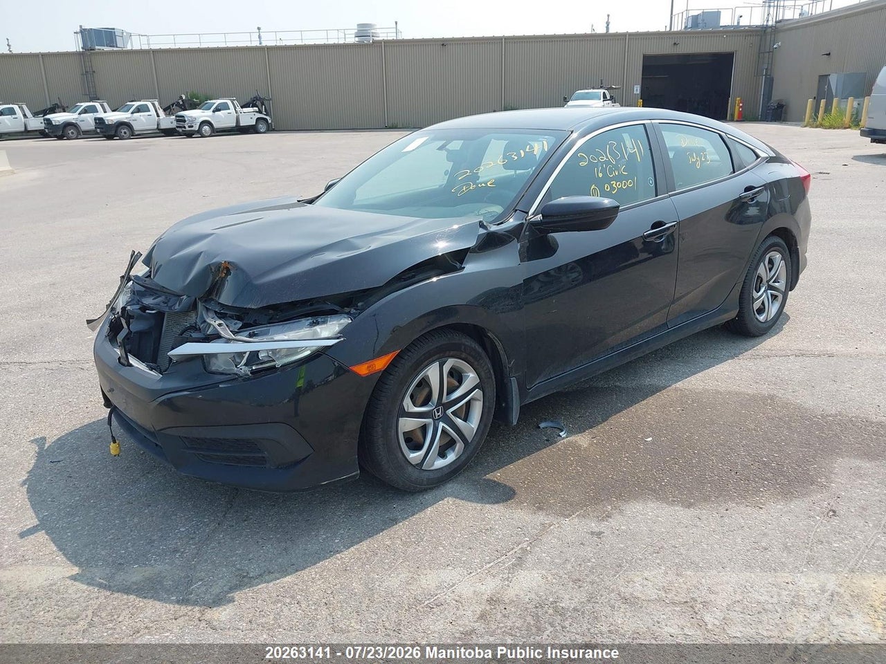 2016 HONDA CIVIC LX thumbnail 3