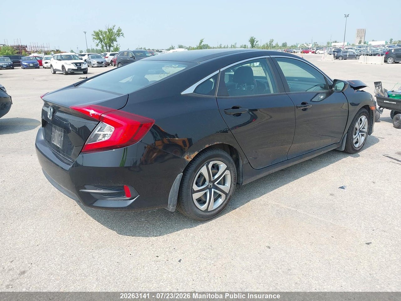 2016 HONDA CIVIC LX thumbnail 5