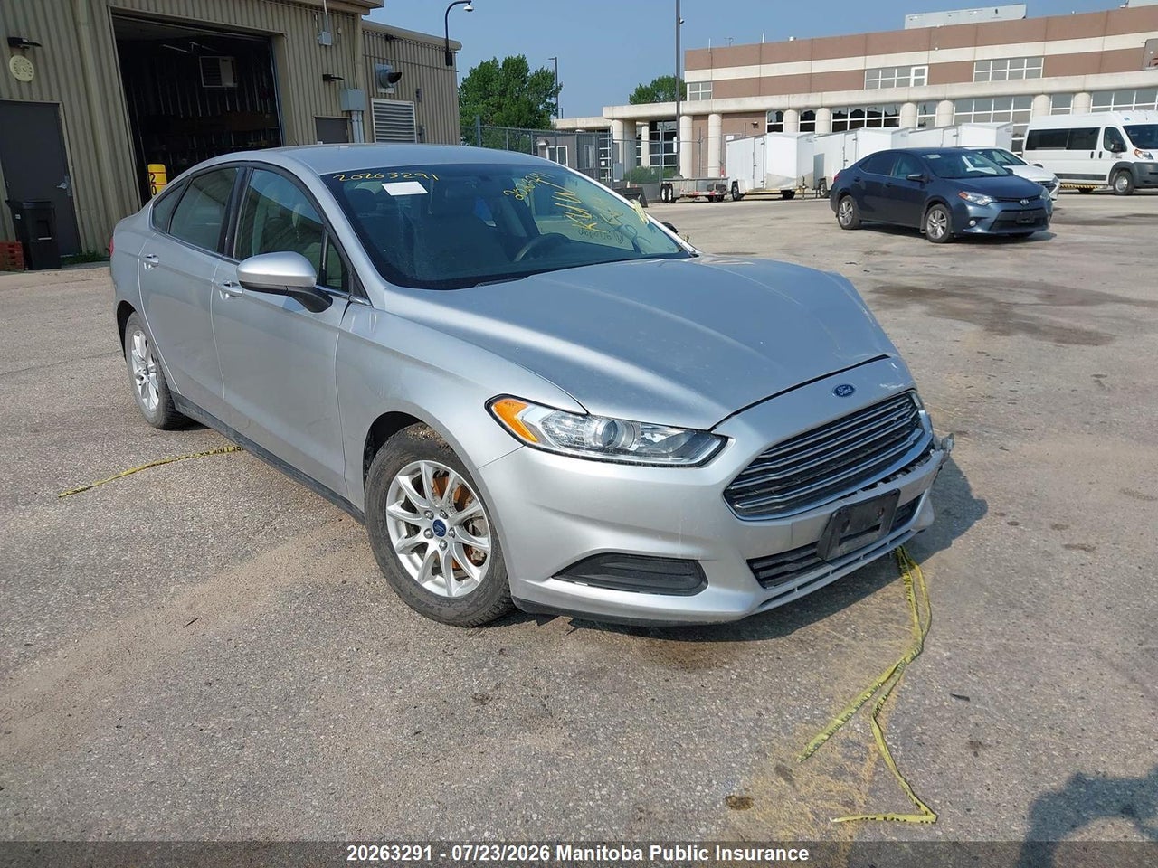 2016 FORD FUSION S thumbnail 2