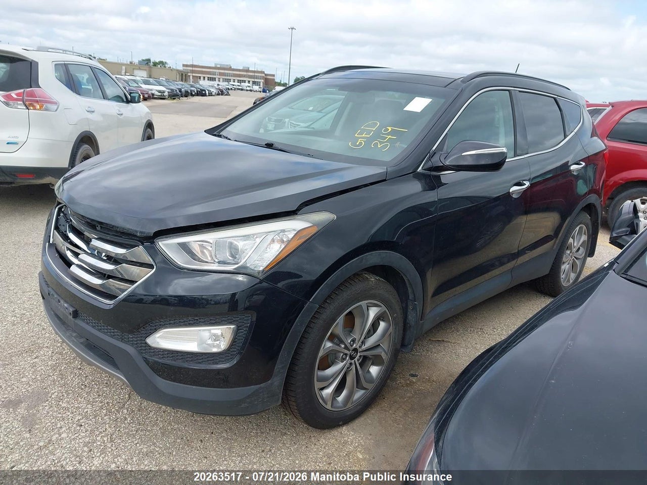 2014 HYUNDAI SANTA FE SPORT 2.0T  thumbnail 3