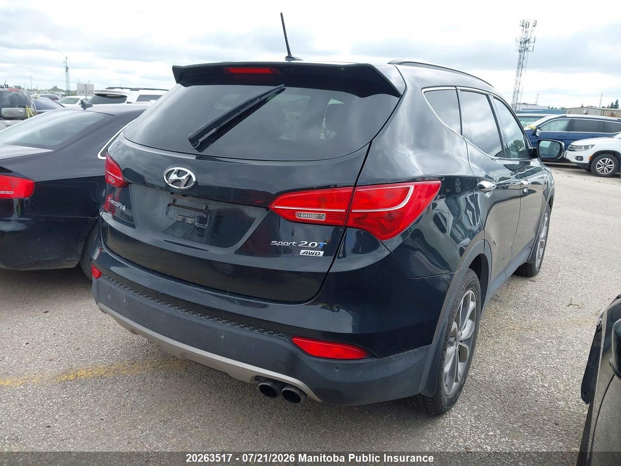 2014 HYUNDAI SANTA FE SPORT 2.0T  thumbnail 5