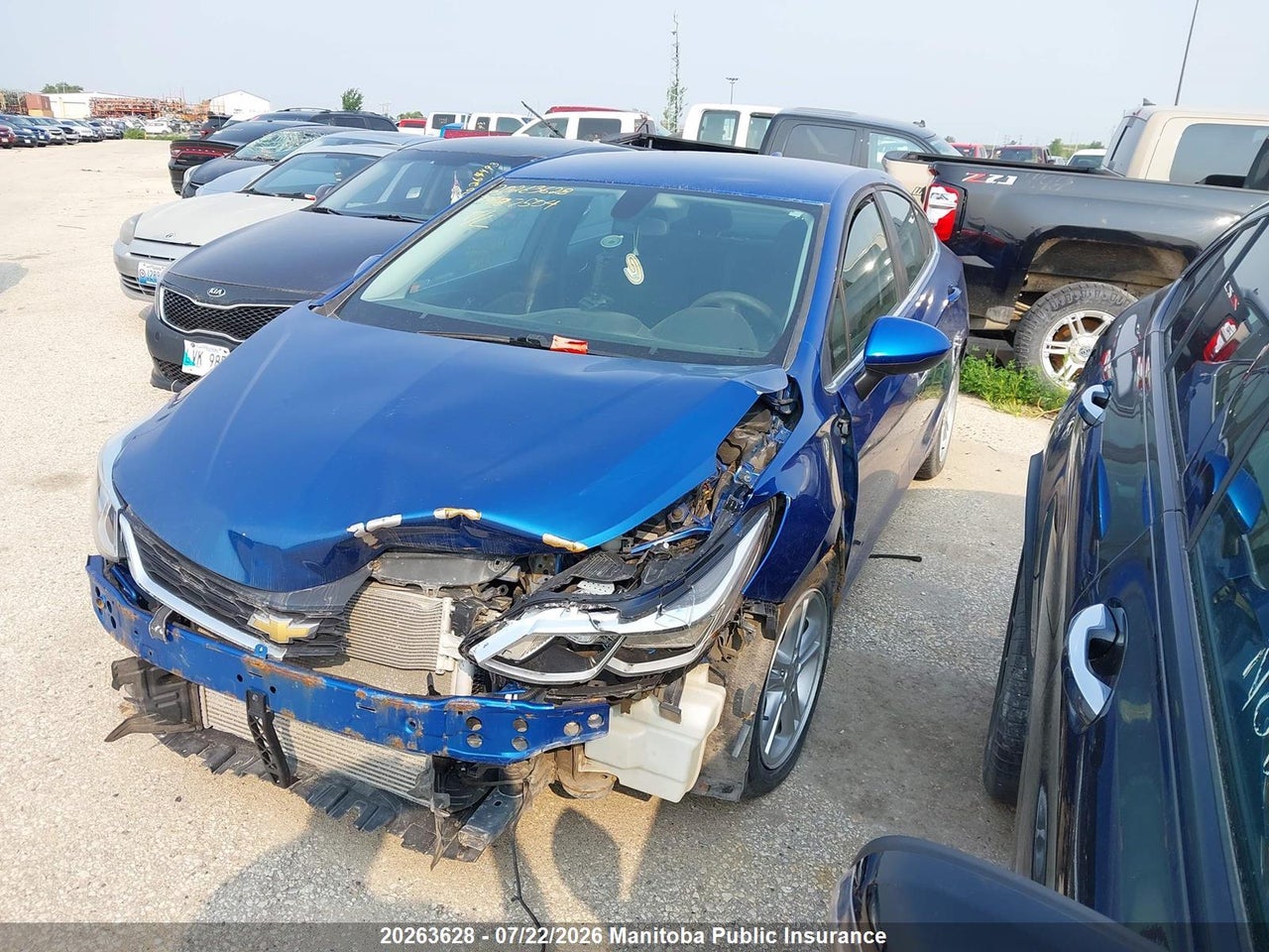 2016 CHEVROLET CRUZE LT TURBO thumbnail 3
