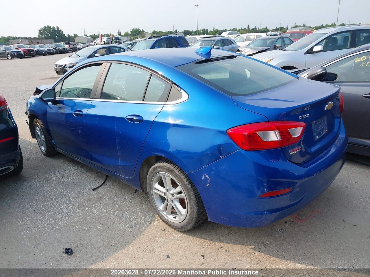 2016 CHEVROLET CRUZE LT TURBO thumbnail 4