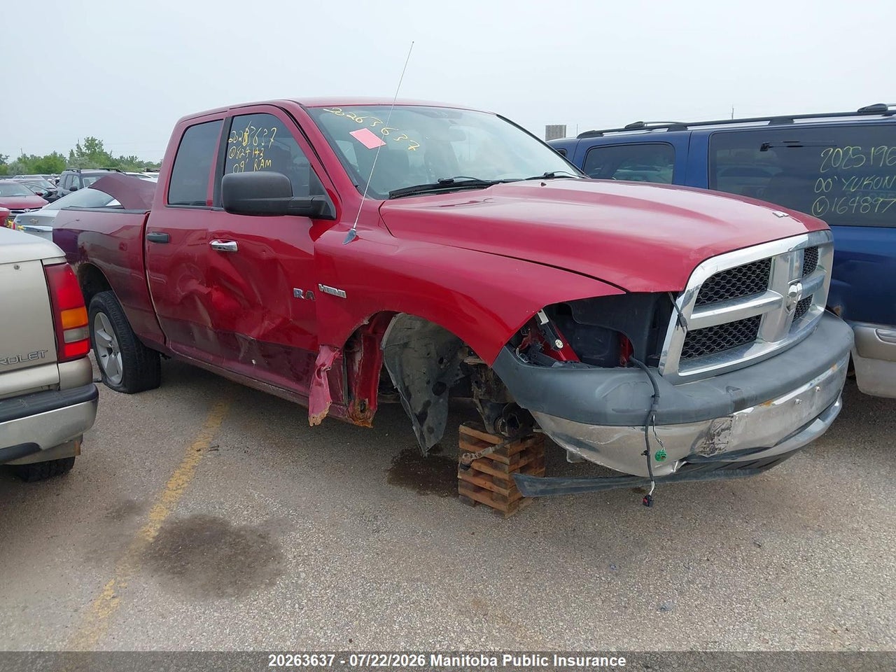 2009 DODGE RAM 1500 ST QUAD CAB  thumbnail 2